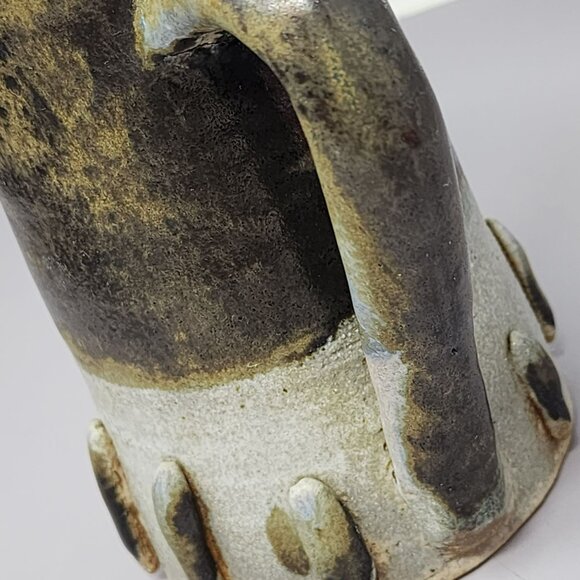 Vintage Stoneware Pitcher One Of a Kind Made and Signed By Linda Smith - Picture 9 of 12